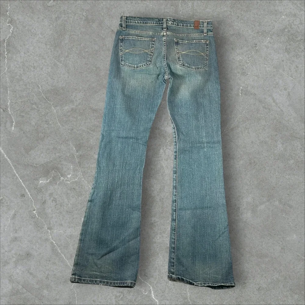 True Religion Geno Relaxed Slim Jeans Mens 36x32 Blue Medium Wash Horseshoe Y2K